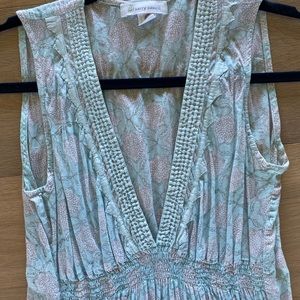 Kerry Cassill floral dress.